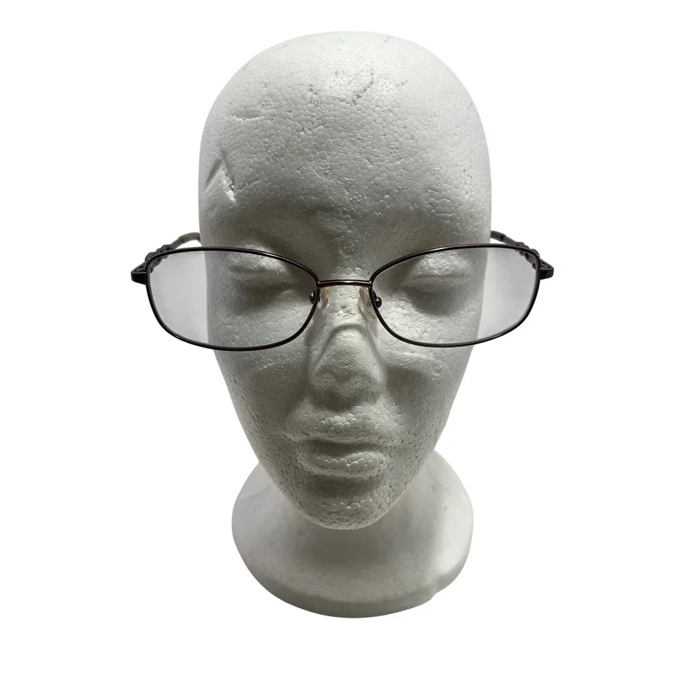 Saks Fifth Avenue Titanium 135‎ Eye Glass Frames 283/T UU3 135 Bronze Metal